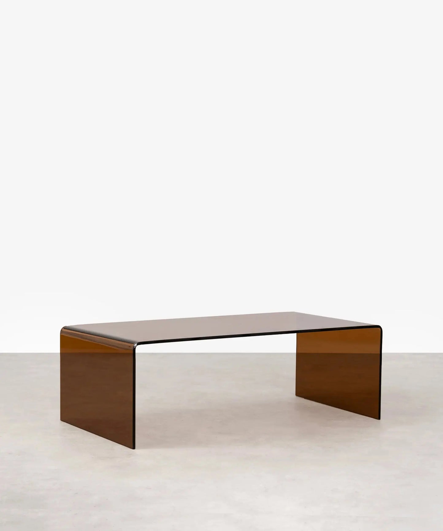 Table basse en verre trempé ovale - Mobilier design, décoration d'intérieur Table basse en verre trempé ovale - Mobilier design, décoration d'intérieur