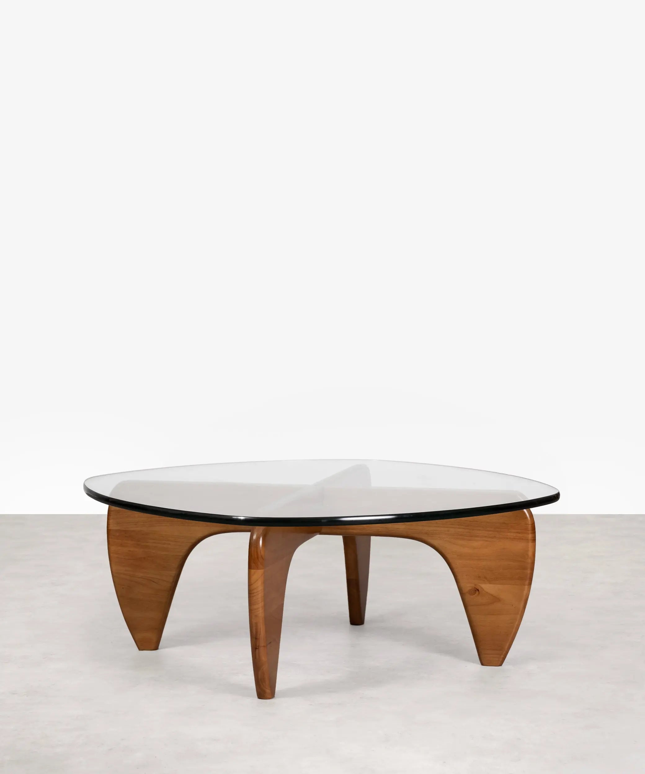 Mesa de Centro de Cristal Templado Michi Noriaki | Northdeco