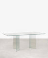 Mesa Ottish 180 x 90 cm Mesas de Cristal Northdeco