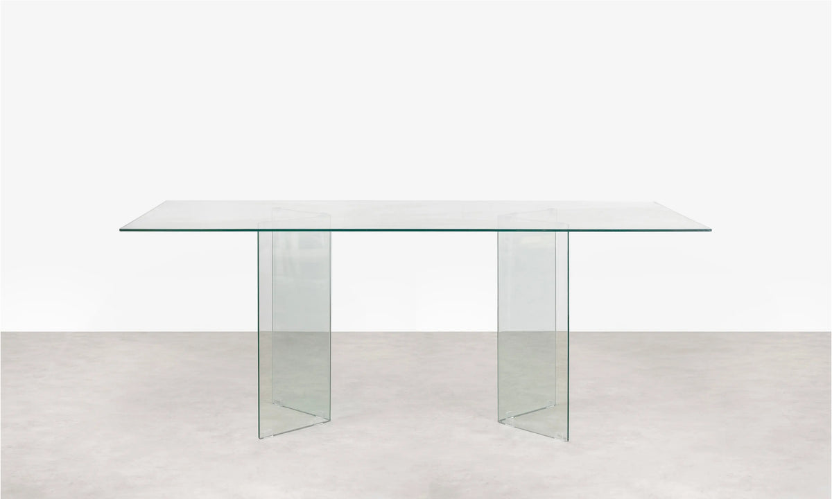 Glastisch Nicole 200 cm x 120 cm – Northdeco