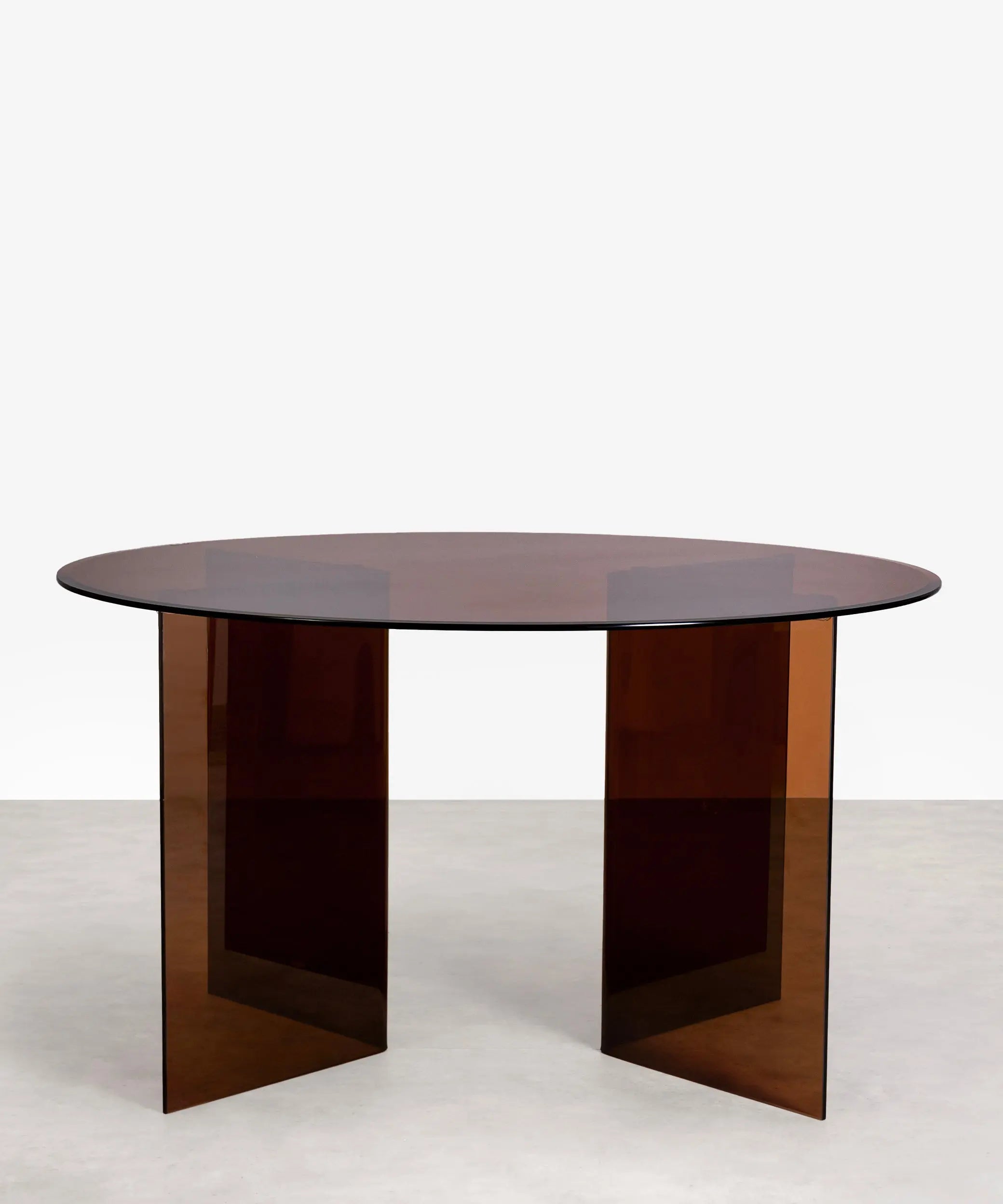 Piano Del Tavolo In Vetro Temperato Rotondo - Protezione Trasparente Spessore 8mm - Resistente E Sicuro Per Tavolo Da Pranzo, Cucina, Ufficio - Diametro 40/55/65/80/90 Cm