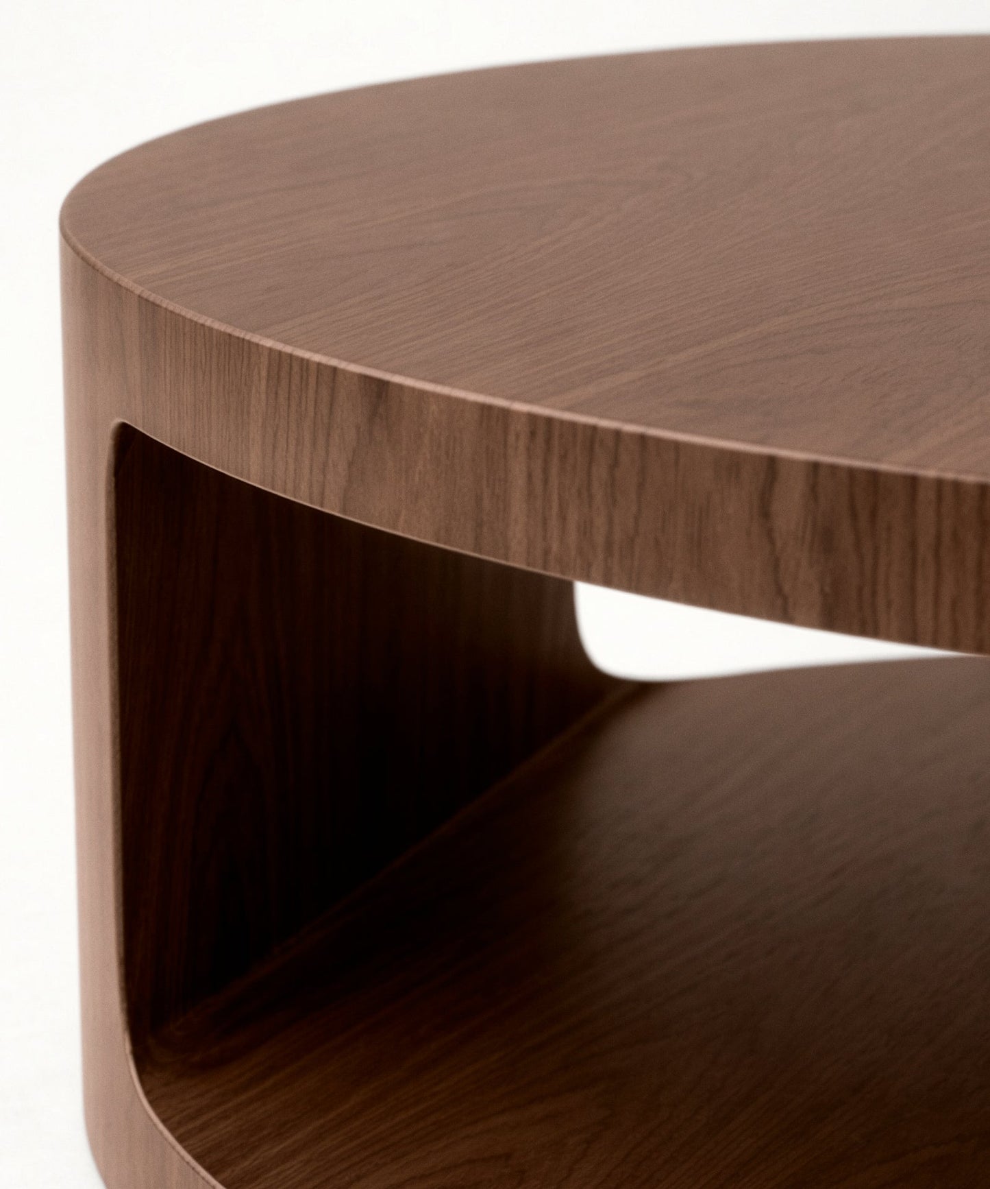 56524558336386 Mesa de Centro de Madera Basset (79x39 cm) Mesas de Madera Northdeco