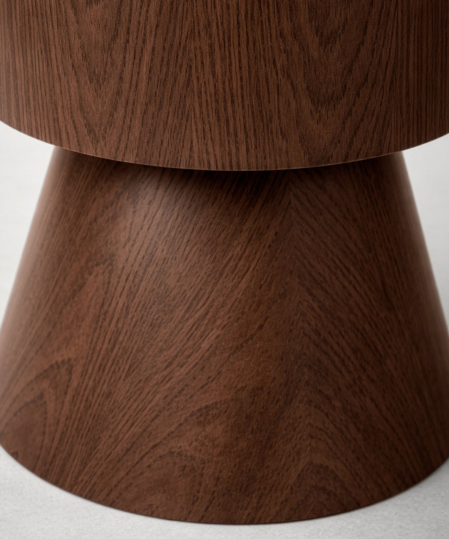 56515064234370 Mesita de Noche de Madera Levi (40x50 cm) Mesas de Madera Northdeco