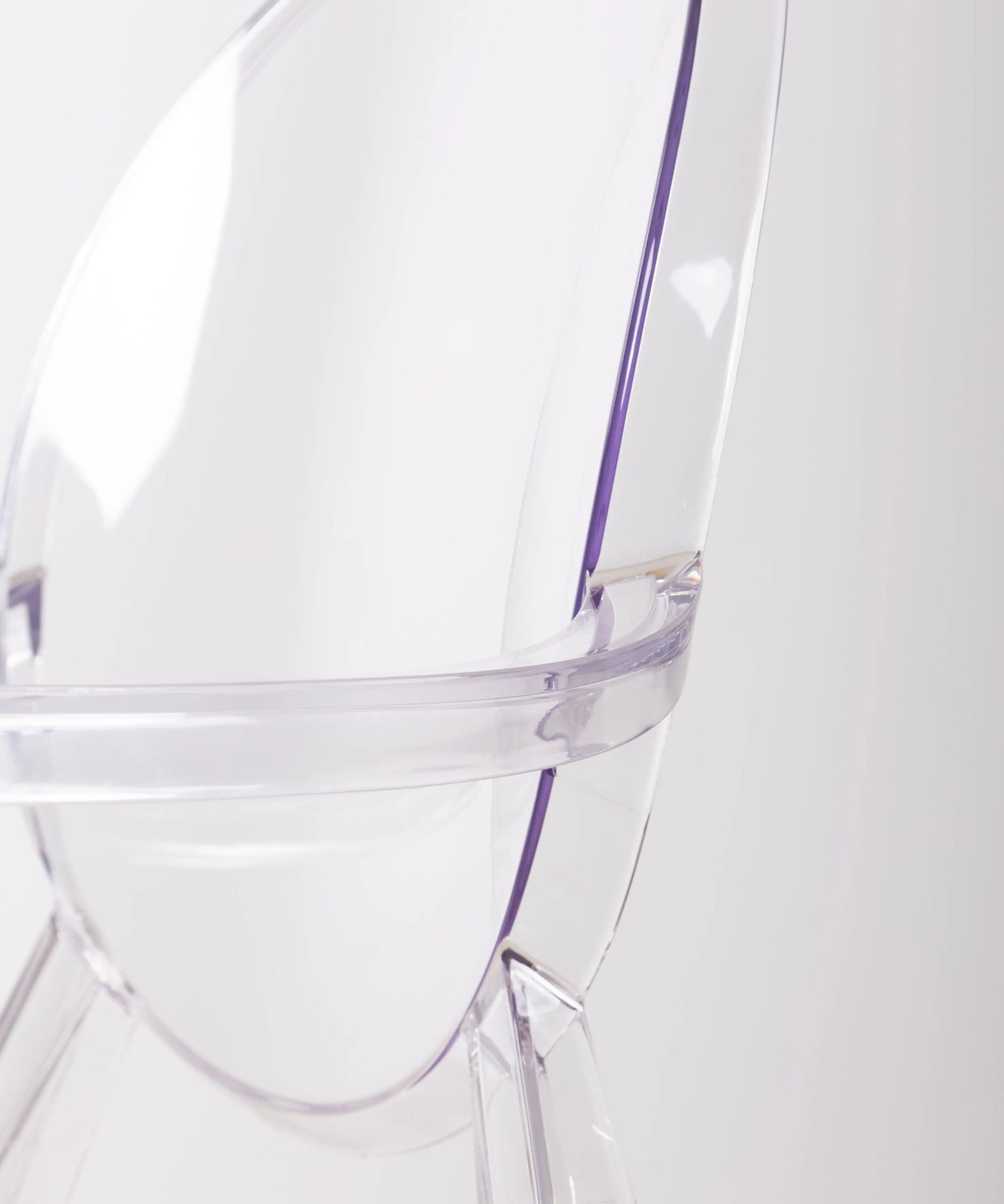 Silla Transparente Felipe Ghost - Sillas de plástico - Mueble Design