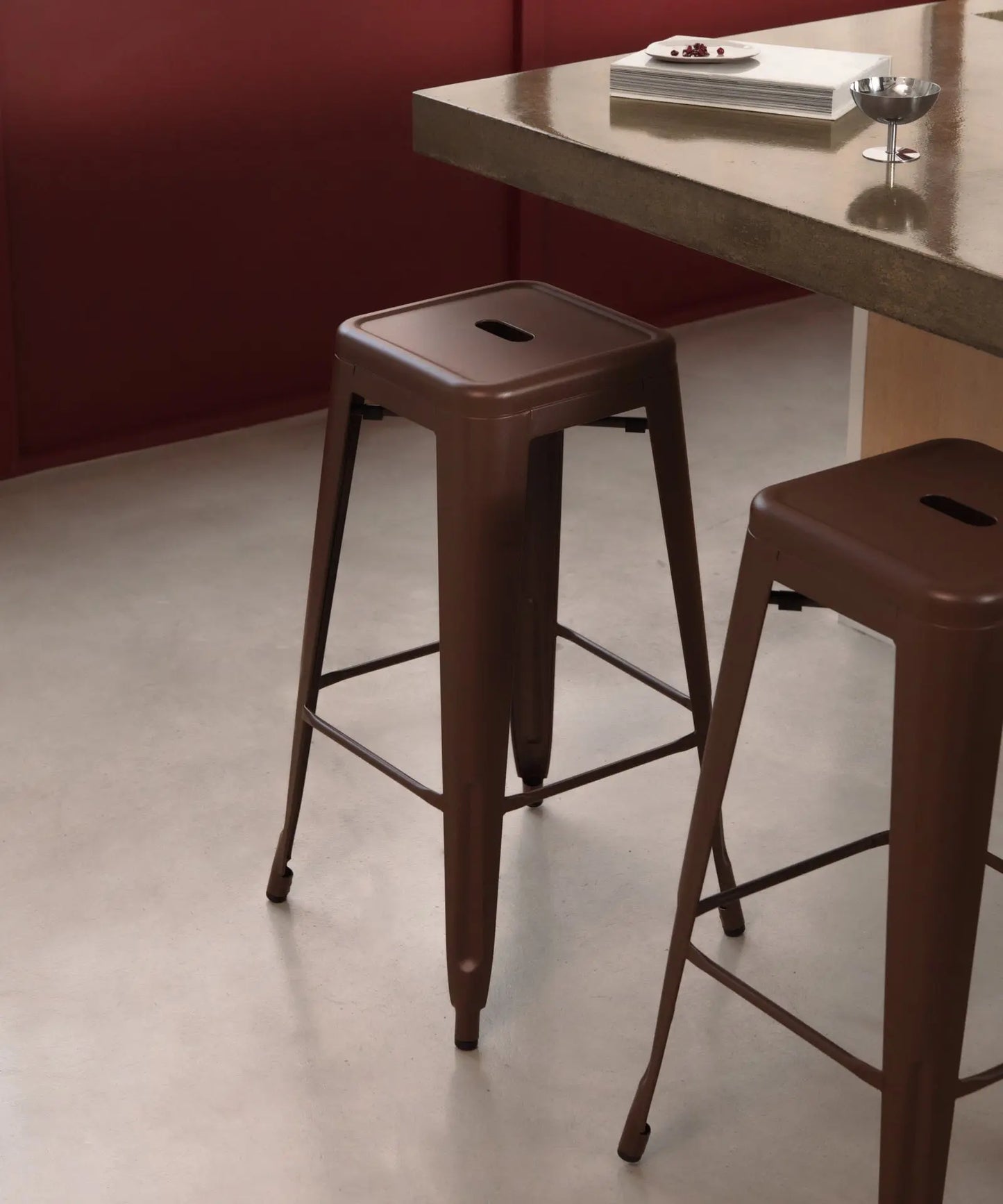 56028462547330 Taburete Alto de Metal Tolik - Color Edition Taburetes Northdeco