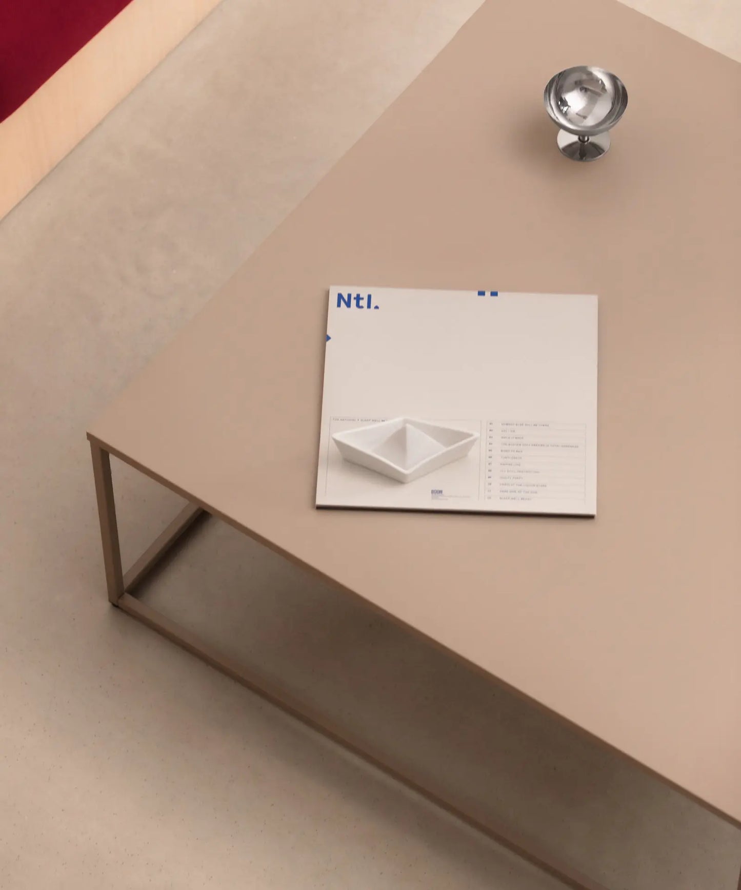 55823224832386 Mesa de Centro Cuadrada en Acero Eiron (90x90cm) Mesas Northdeco