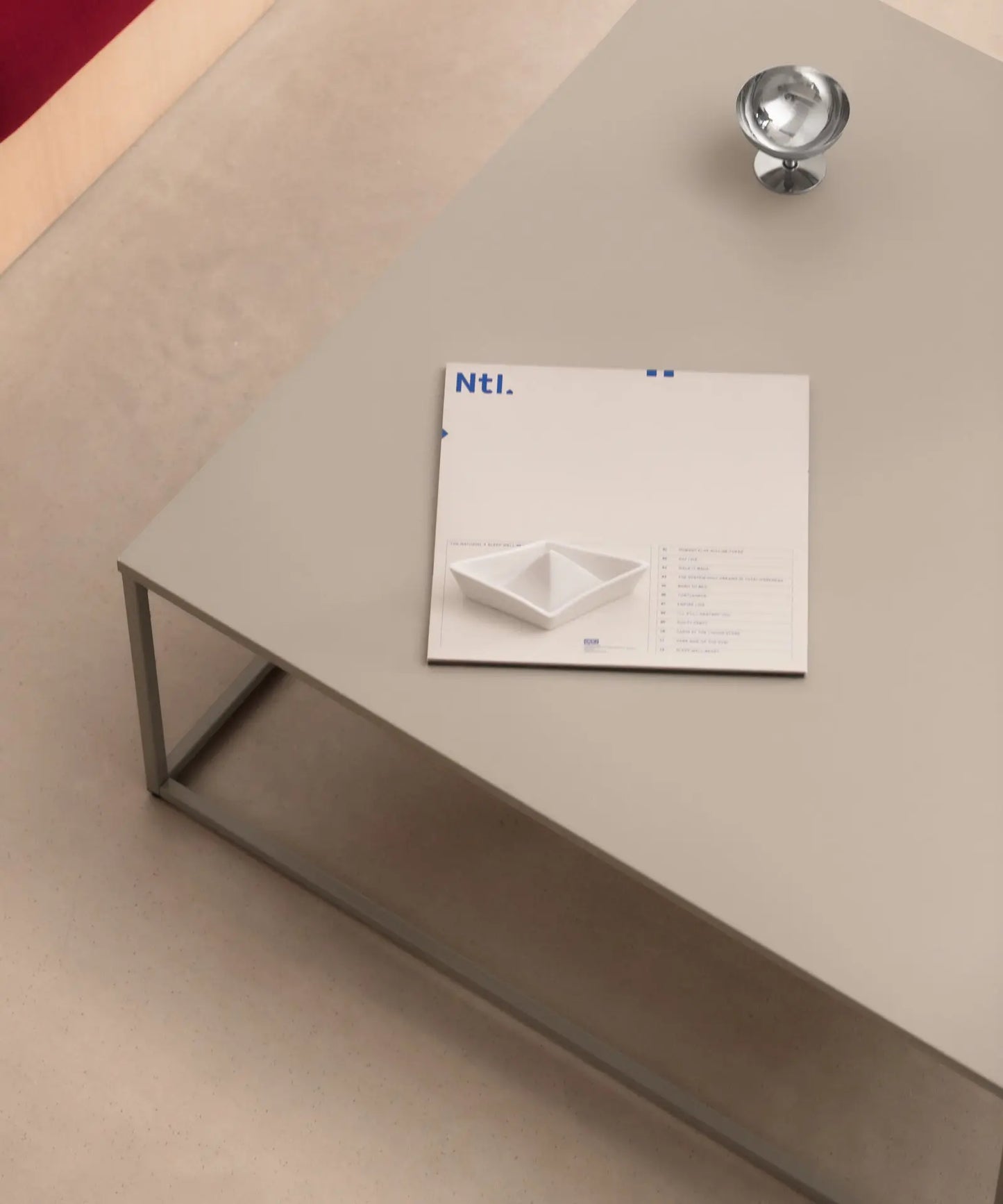 55823224832386 Mesa de Centro Cuadrada en Acero Eiron (90x90cm) Mesas Northdeco