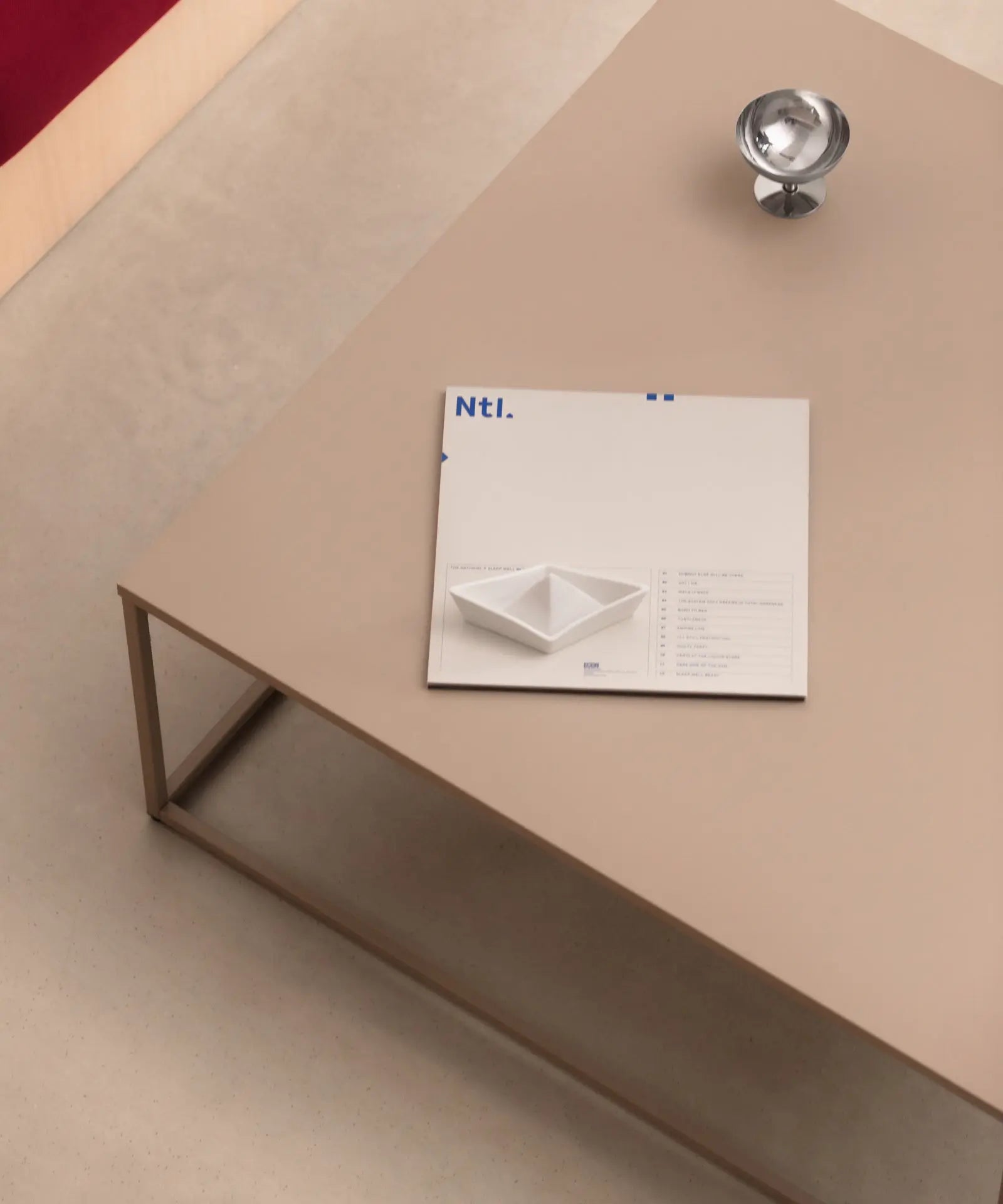 55823224832386 Mesa de Centro Cuadrada en Acero Eiron (90x90cm) Mesas Northdeco