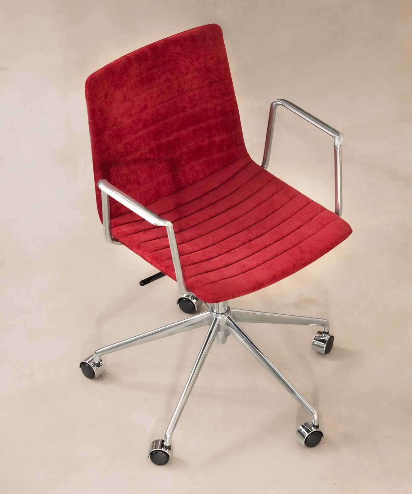 55919771976066 Silla de Escritorio Tapizada y Ajustable Jamie Sillas de Oficina Northdeco