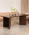 Mesa de Comedor Rectangular en Madera Gaia (180x90 cm) Mesas de Madera Northdeco