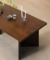Mesa de Comedor Rectangular en Madera Gaia (180x90 cm) Mesas de Madera Northdeco