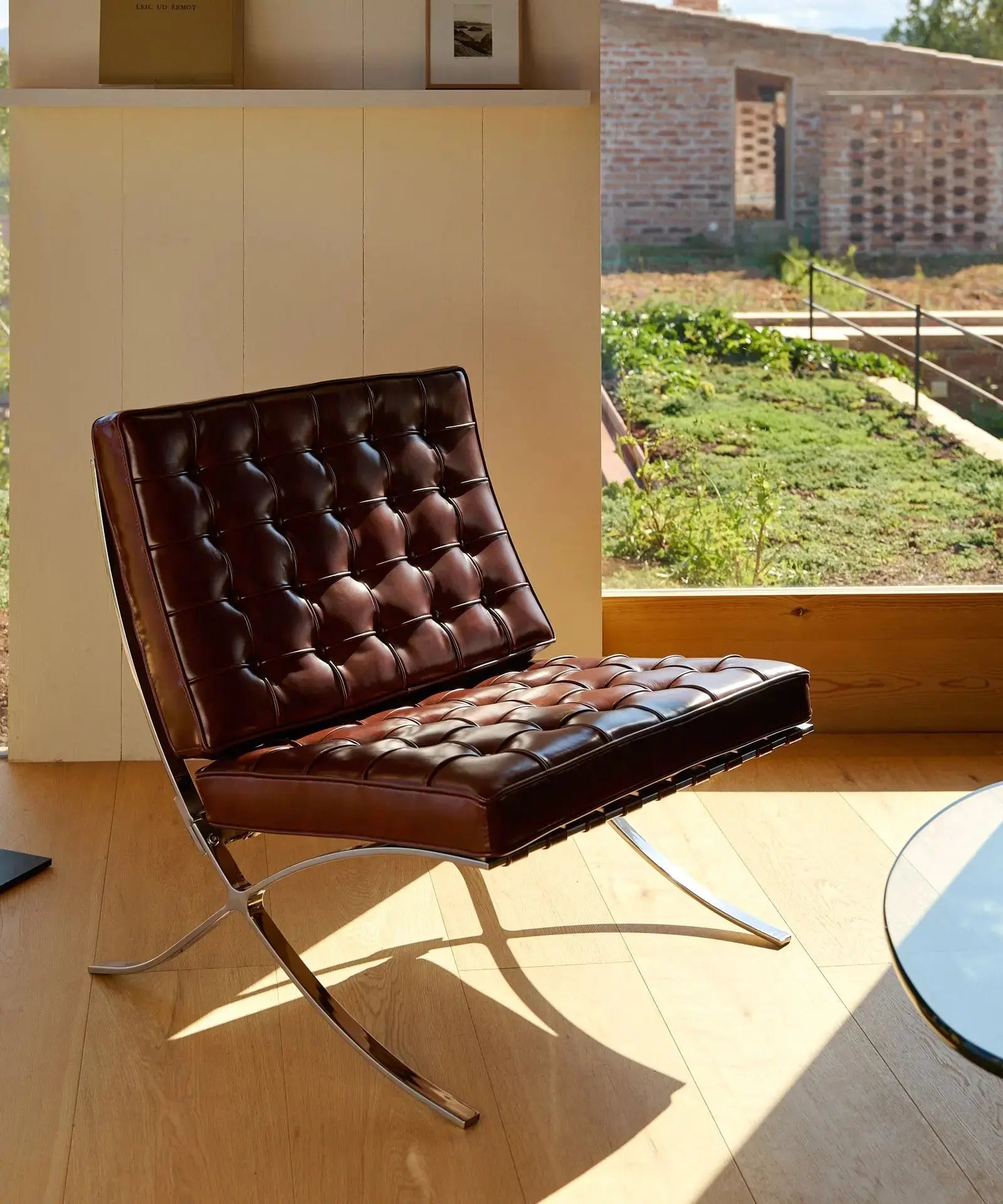 Chaise Barcelona Nordique | Cuir naturel | Northdeco