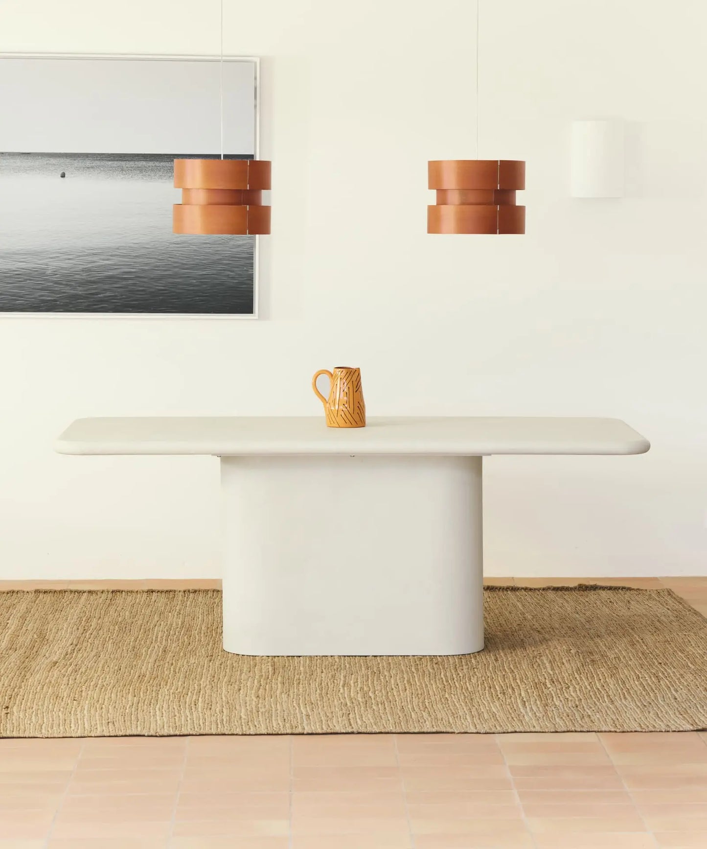 56519273709954 Mesa de Comedor en Microcemento Alina Mesa de comedor Northdeco
