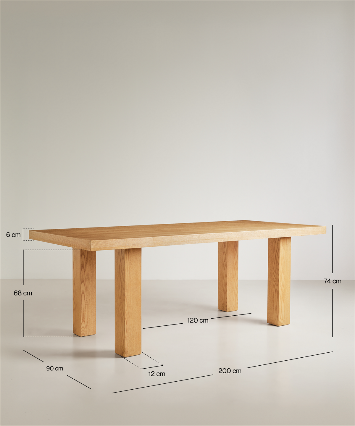 Holztisch Roro