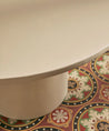 55283477381506 Mesa de Comedor Redonda en Microcemento Ethel (120 cm) Mesa de comedor Northdeco