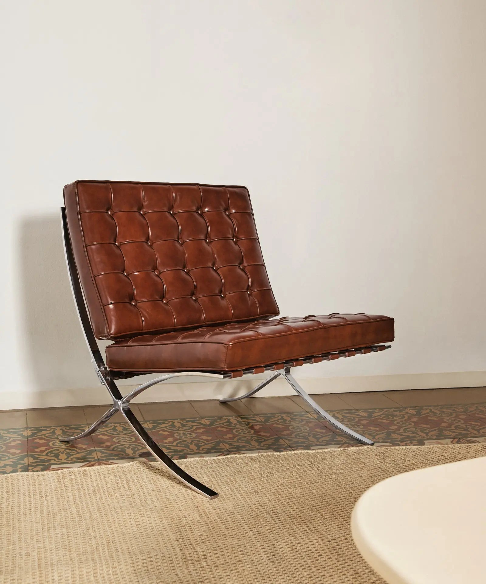 49239808213329 Silla de Acero Tapizada en Piel Italiana Seline Sillones de Piel Northdeco