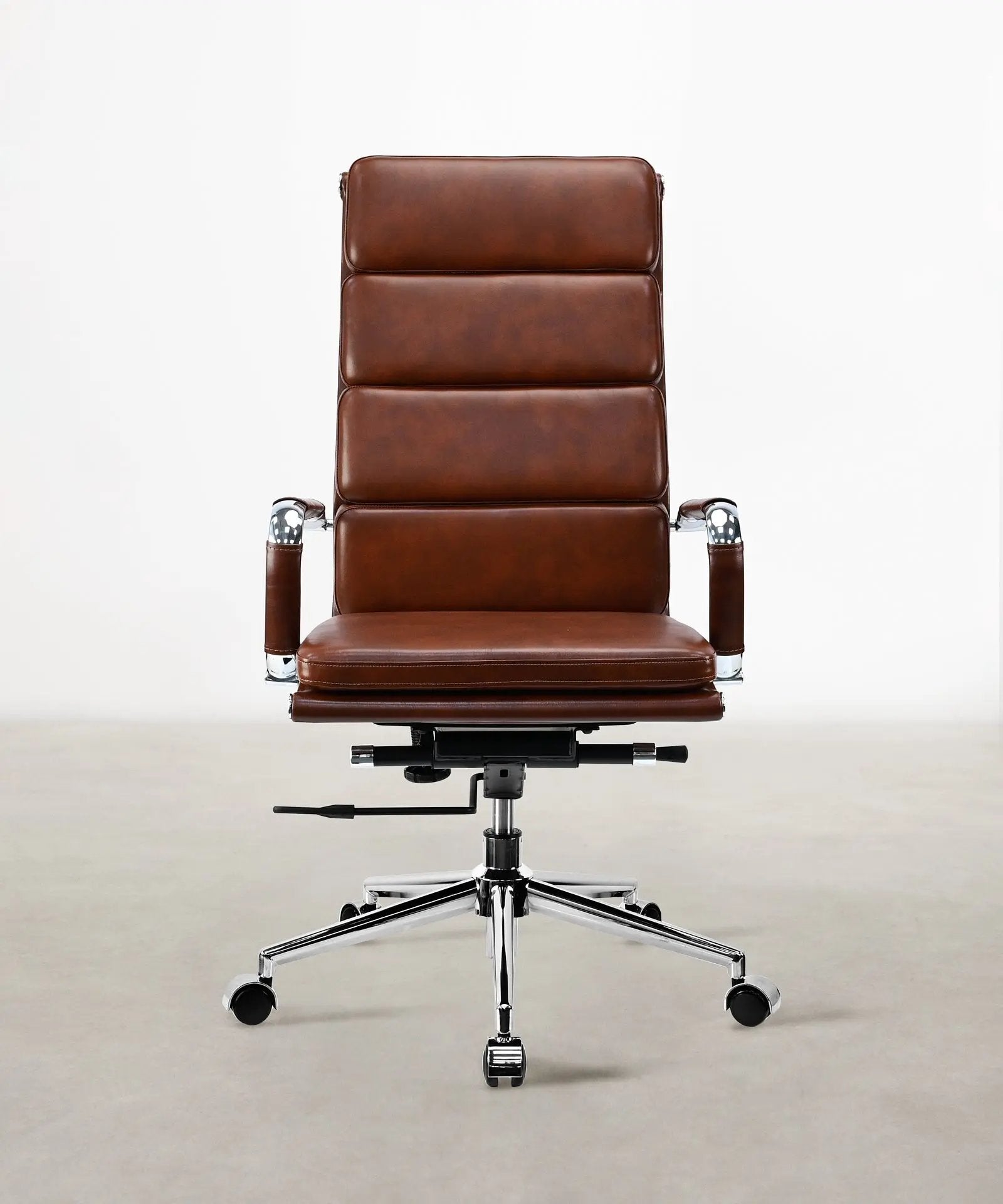 55815354909058 Silla de Oficina en Polipiel High Base Adalia Sillas de Oficina Northdeco