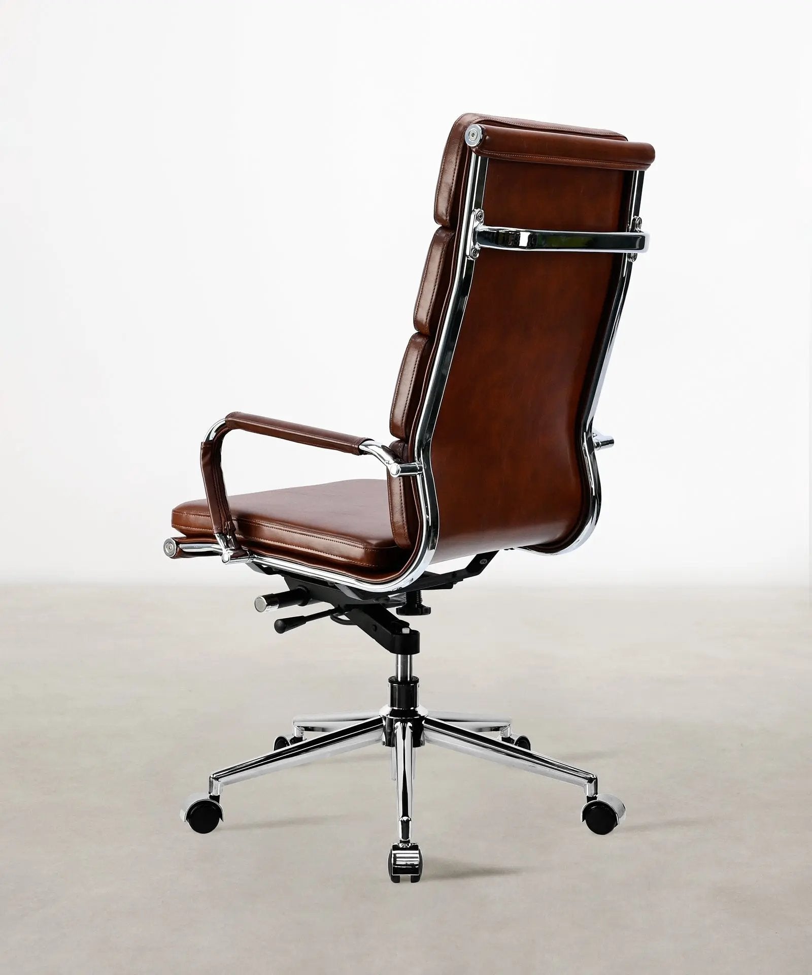 55815354909058 Silla de Oficina en Polipiel High Base Adalia Sillas de Oficina Northdeco