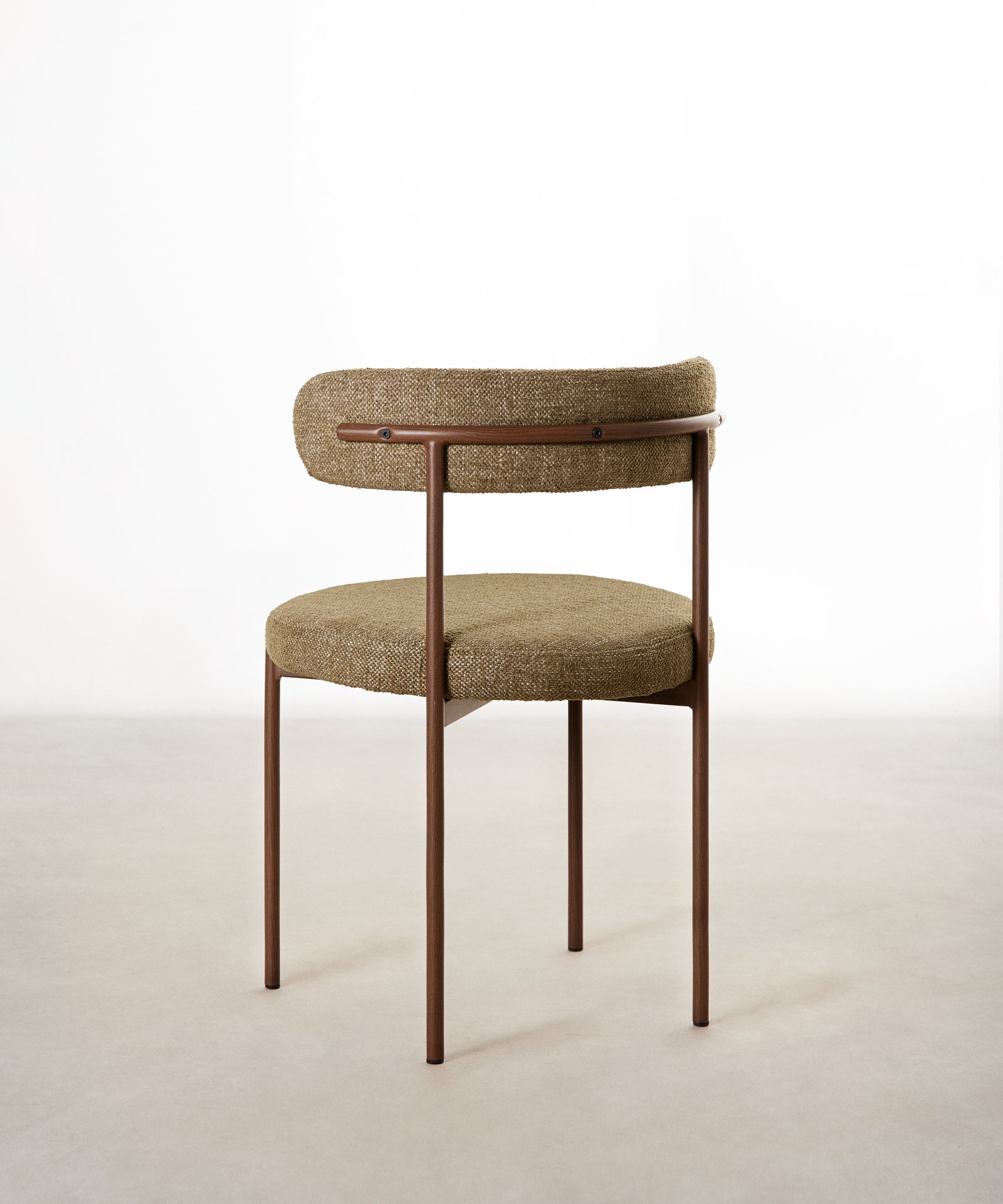 55629190201730 Silla de Comedor en Tela y Metal Alexia - EDICIÓN MADERA Sillas tapizadas Northdeco