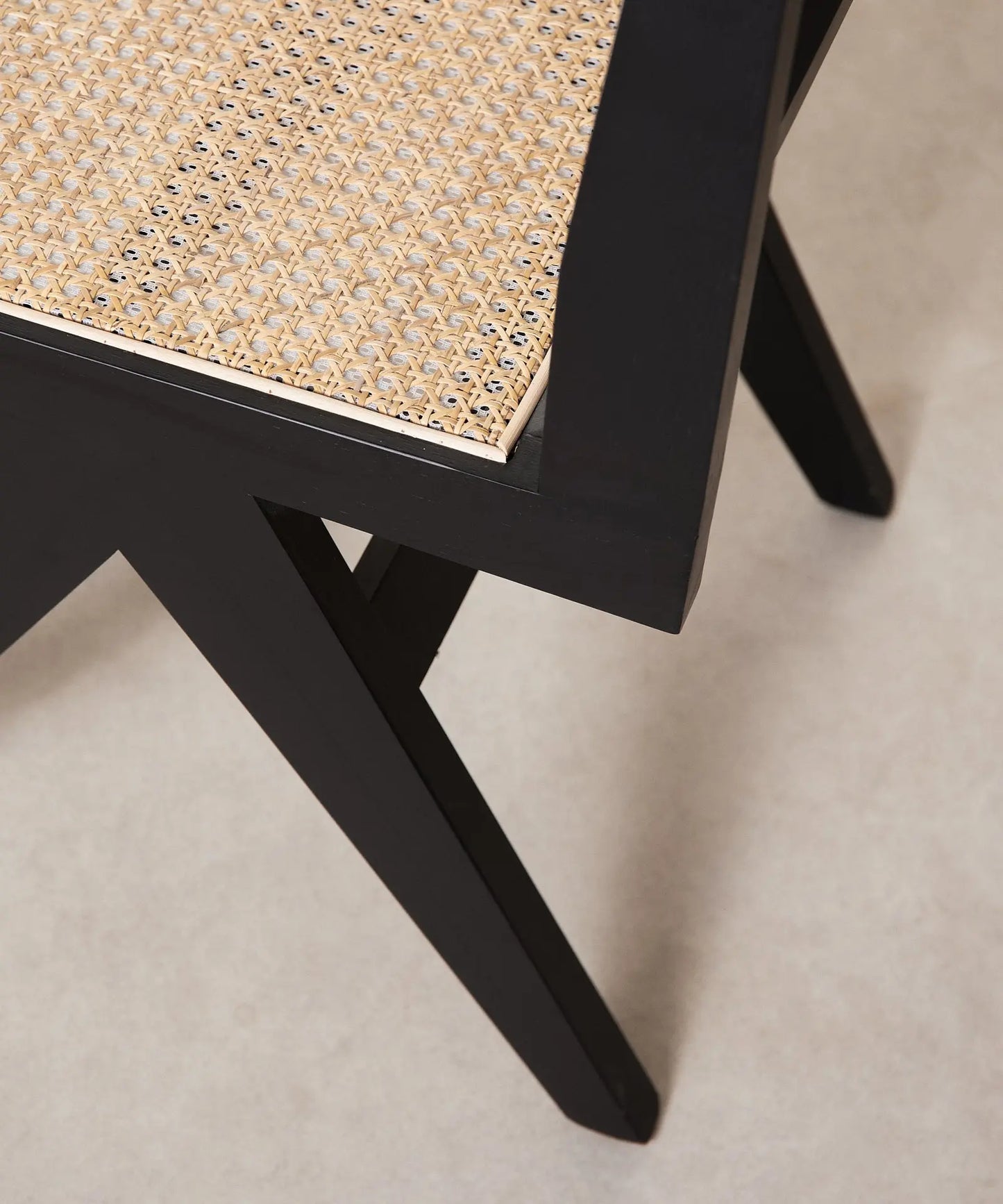 46643730448721 Silla de Comedor en Madera y Ratán Chiara Sillas de Madera Northdeco