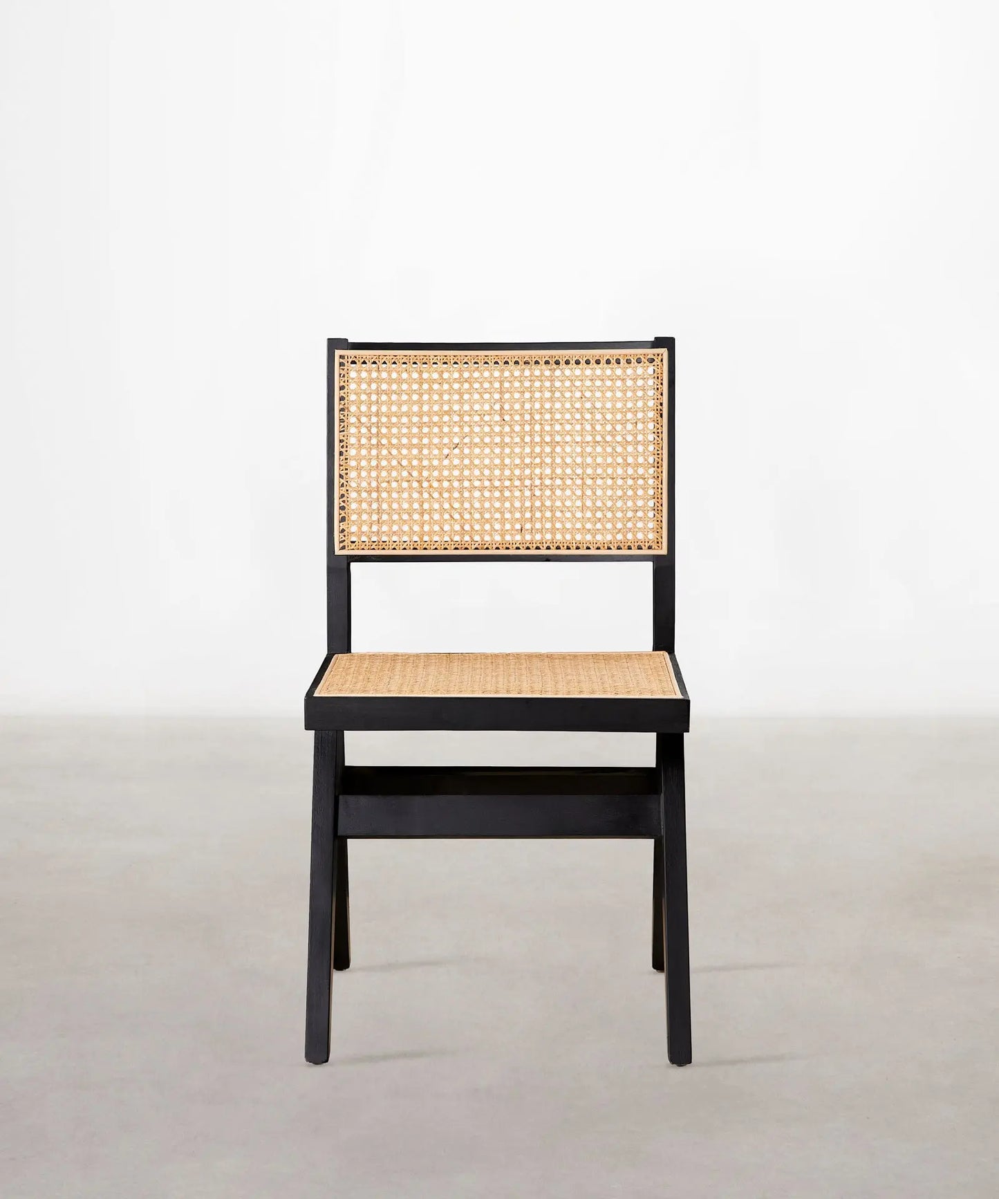 46643730448721 Silla de Comedor en Madera y Ratán Chiara Sillas de Madera Northdeco