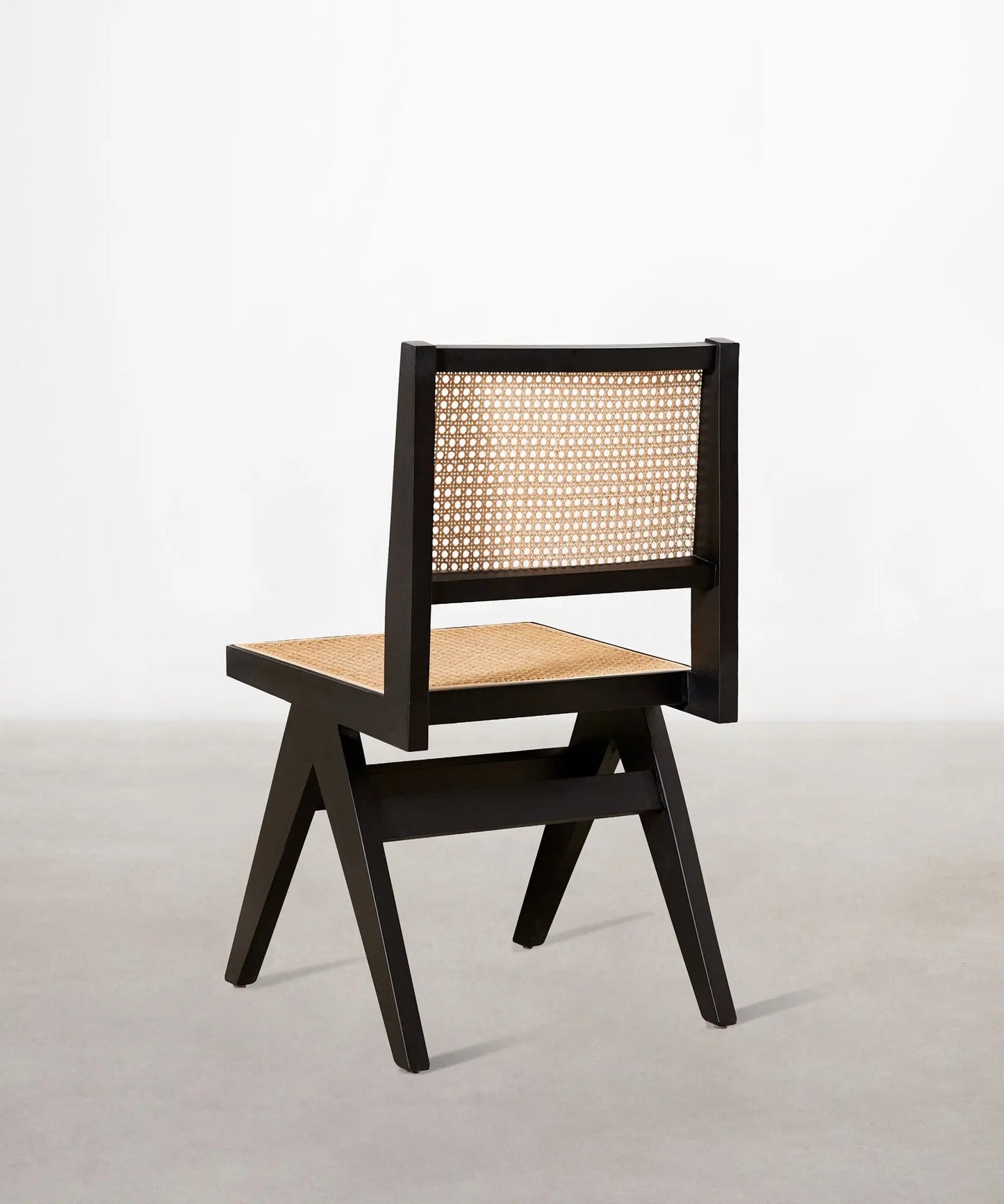 46643730448721 Silla de Comedor en Madera y Ratán Chiara Sillas de Madera Northdeco