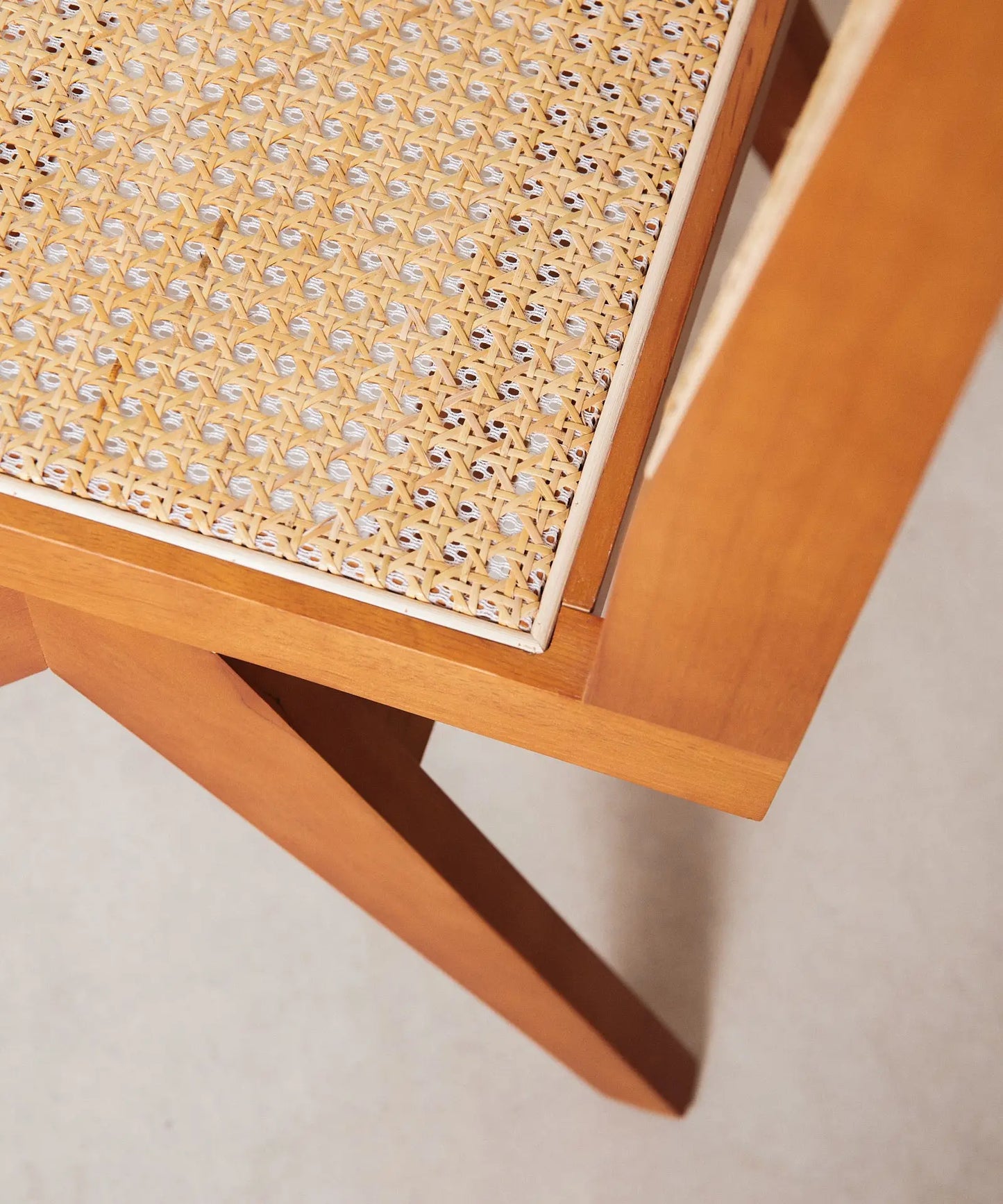 46643730383185 Silla de Comedor en Madera y Ratán Chiara Sillas de Madera Northdeco