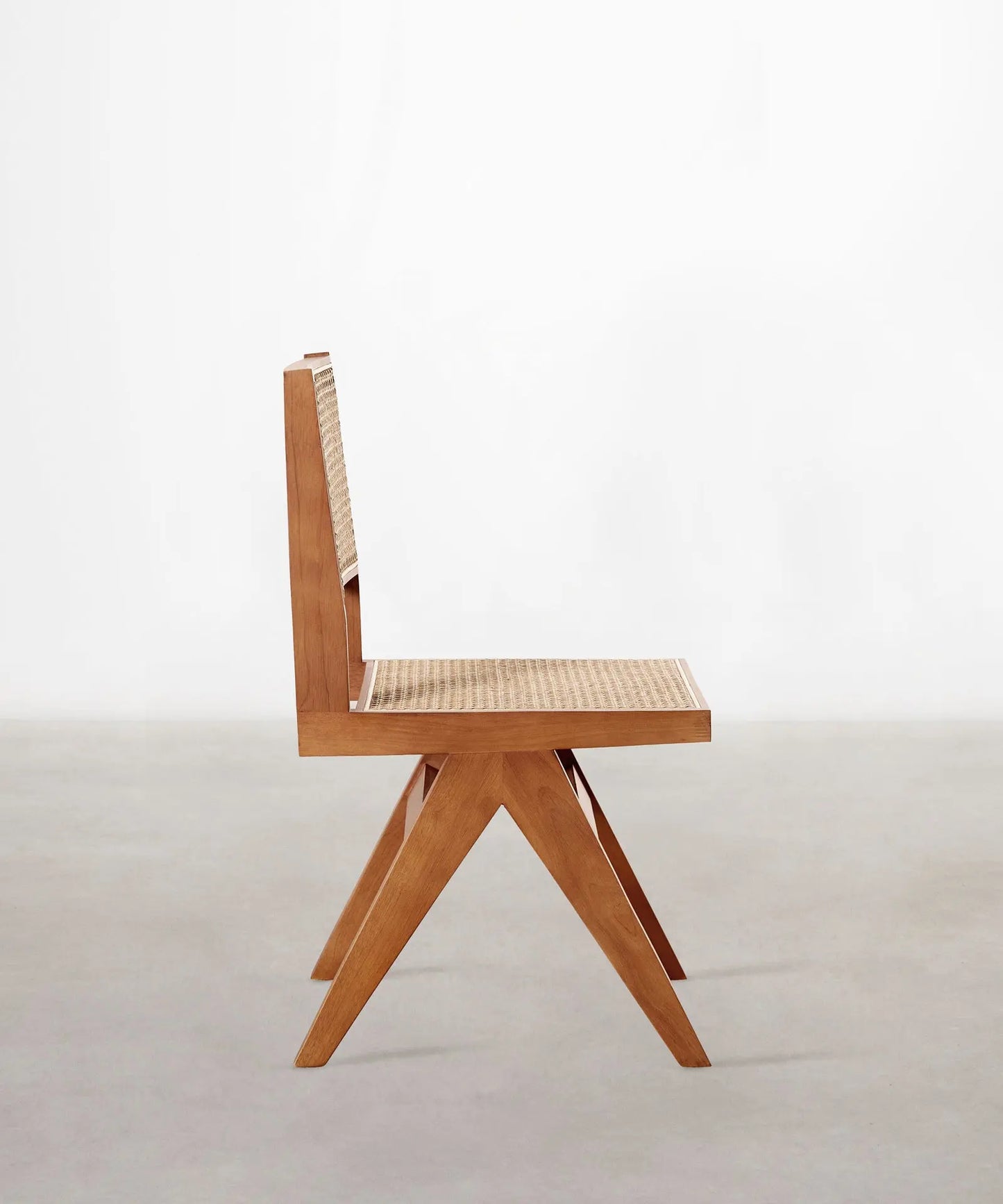 46643730383185 Silla de Comedor en Madera y Ratán Chiara Sillas de Madera Northdeco