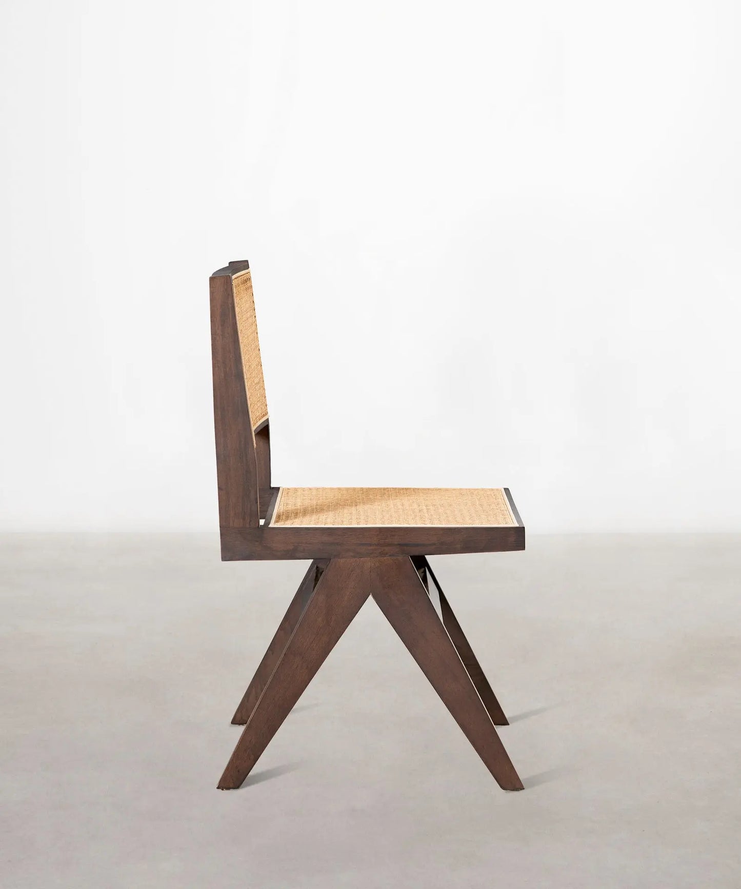 46643730415953 Silla de Comedor en Madera y Ratán Chiara Sillas de Madera Northdeco