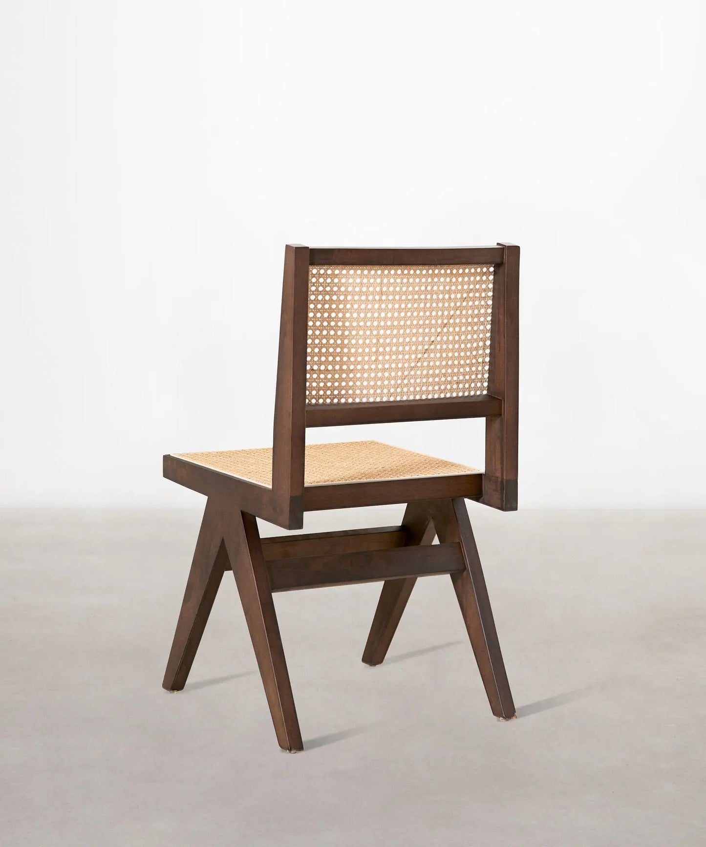 46643730415953 Silla de Comedor en Madera y Ratán Chiara Sillas de Madera Northdeco