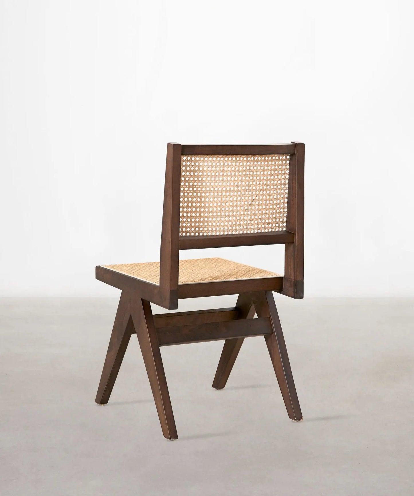 46643730415953 Silla de Comedor en Madera y Ratán Chiara Sillas de Madera Northdeco