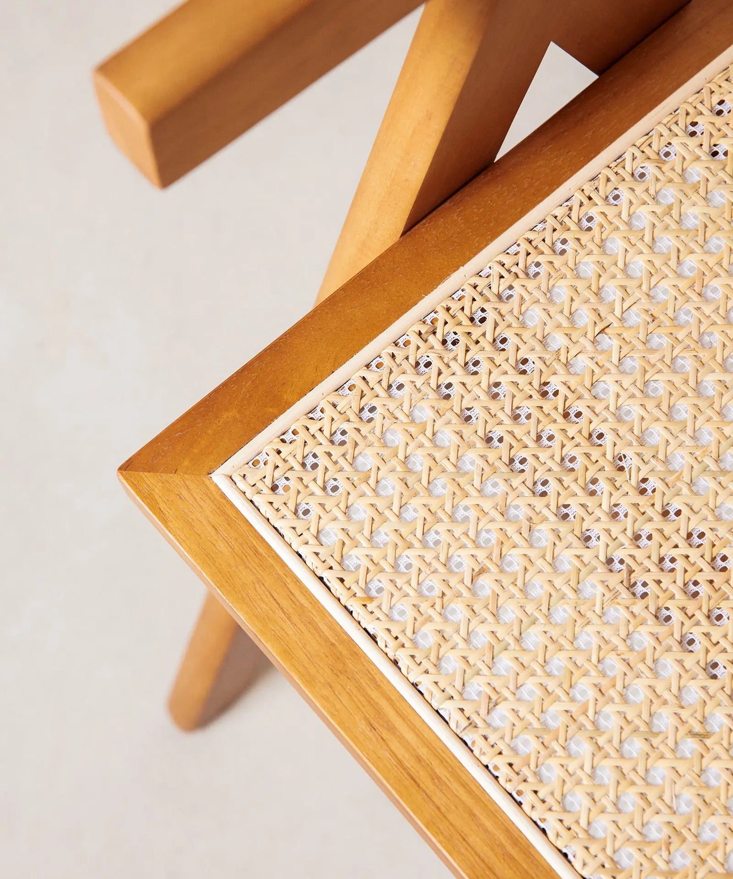 46640546021713 Silla de Comedor en Madera y Ratán con Reposabrazos Chiara Arms Sillas de Madera Northdeco