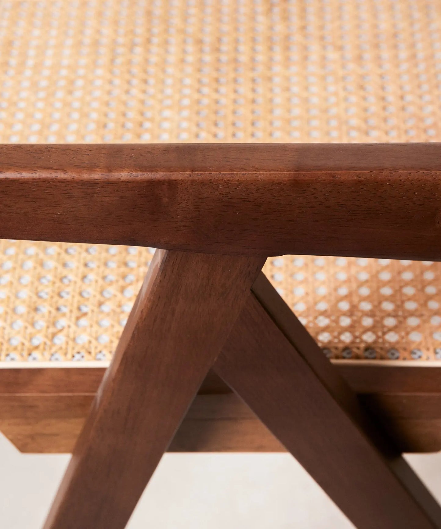 46640546054481 Silla de Comedor en Madera y Ratán con Reposabrazos Chiara Arms Sillas de Madera Northdeco