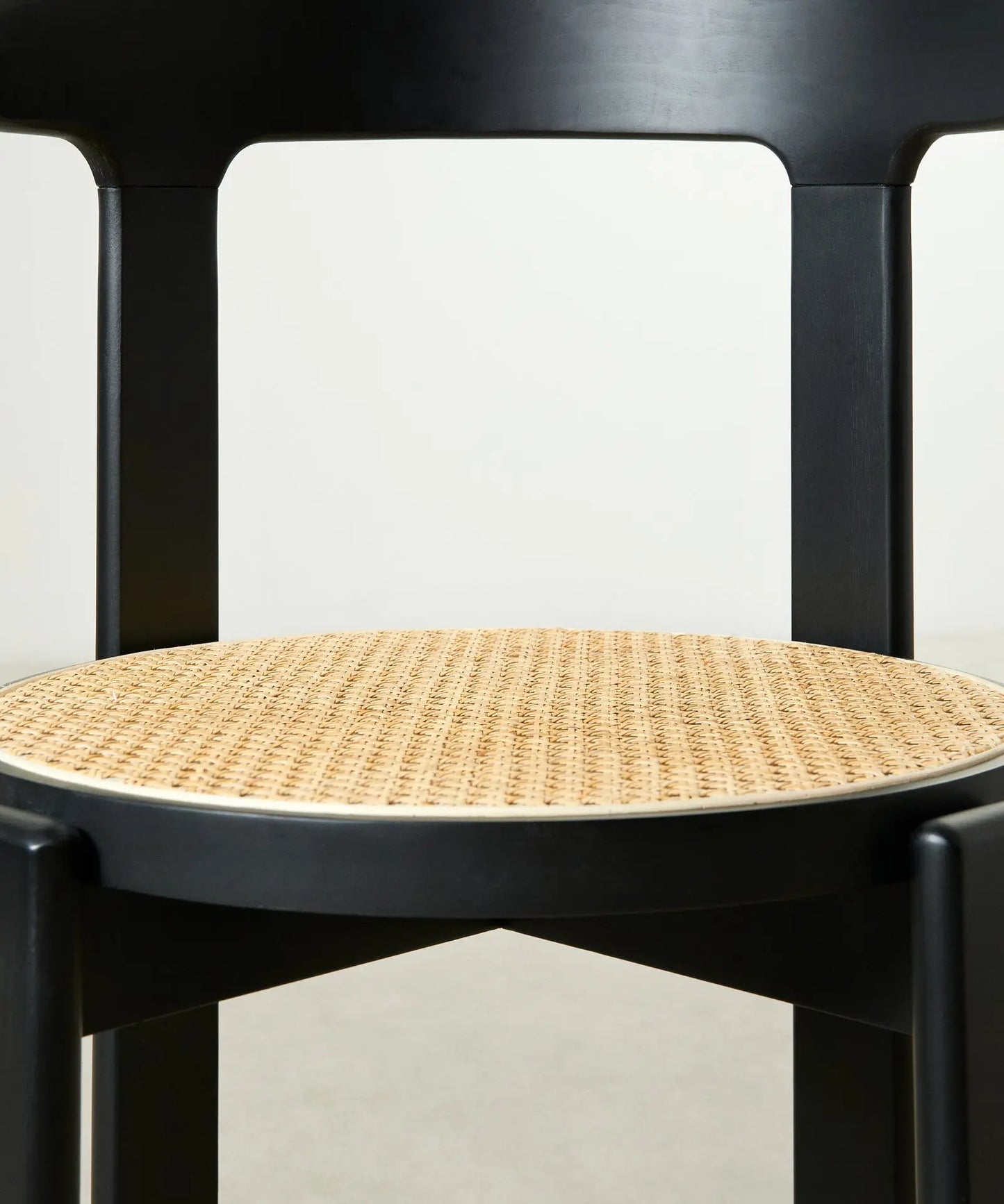 55785480323458 Silla de Comedor en Madera y Ratán Delia Sillas de Madera Northdeco