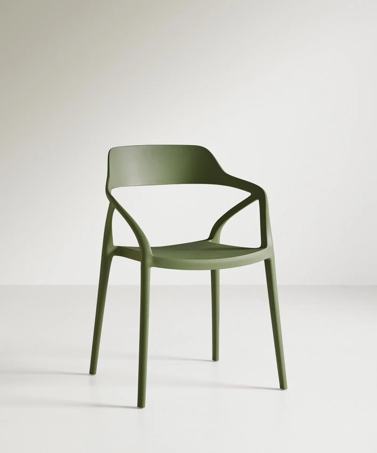 48433243160913 Silla de Polipropileno con Reposabrazos Grace Sillas de Plástico Northdeco