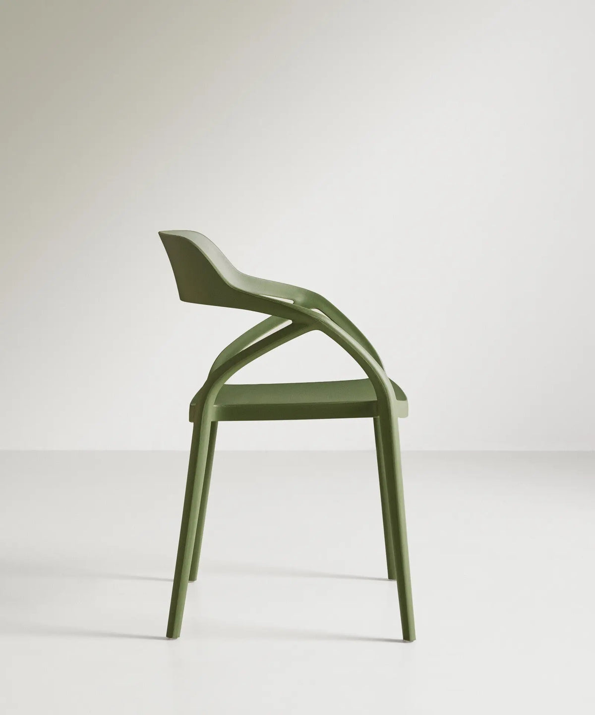 48433243160913 Silla de Polipropileno con Reposabrazos Grace Sillas de Plástico Northdeco