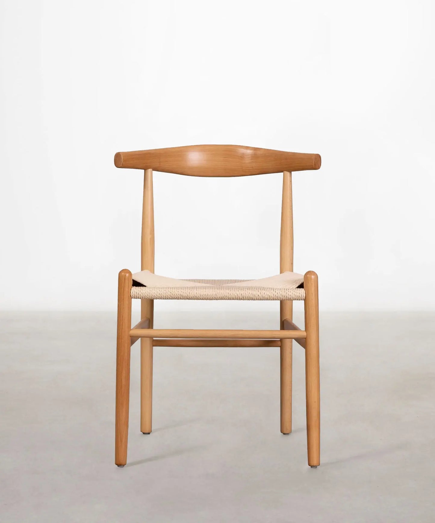 48427834999121 Silla de Comedor en Madera y Cuerda Trenzada Hela Sillas de madera Northdeco