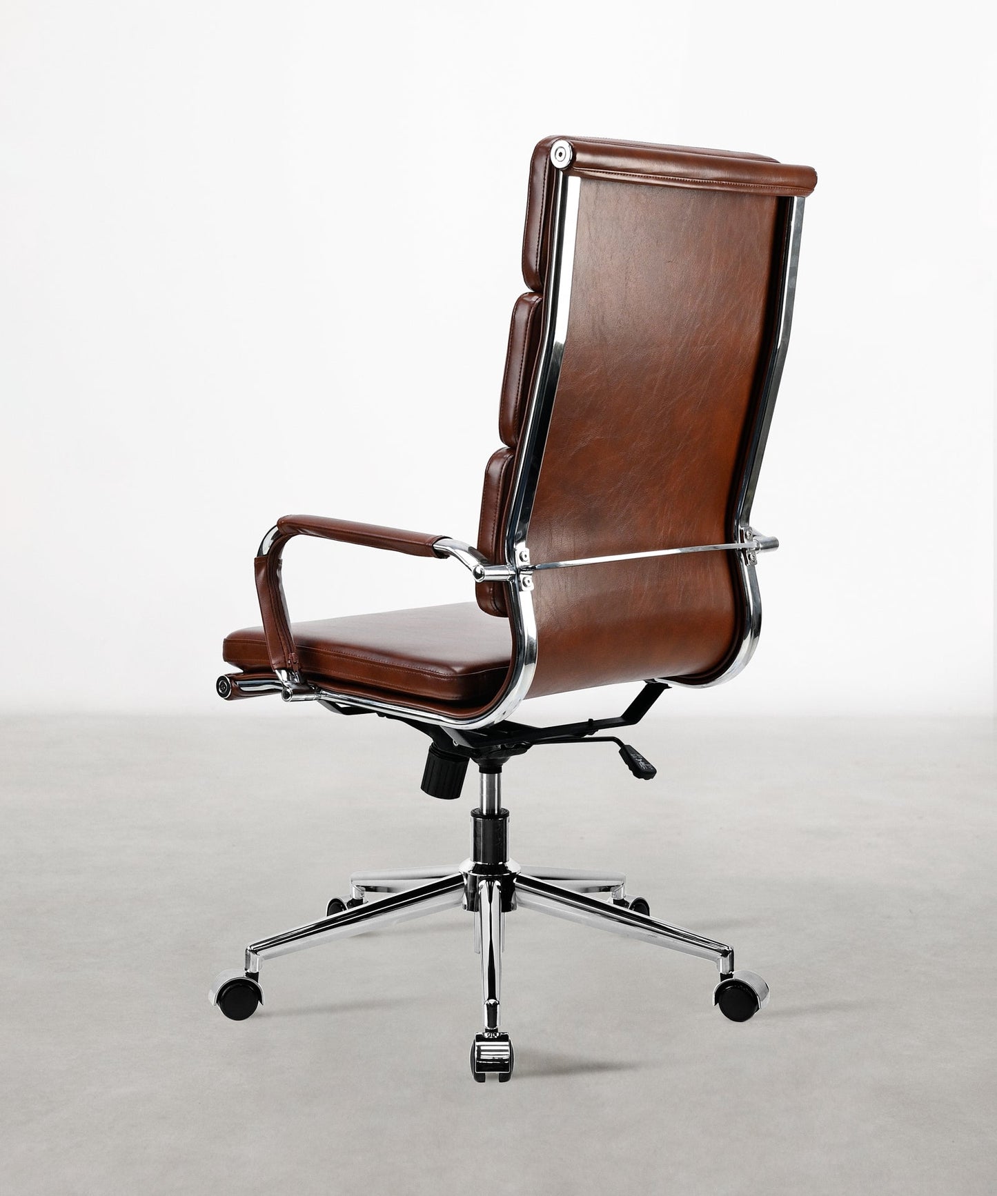 55965986095490 Silla de Oficina en Piel High Back Jackson Sillas de Oficina Northdeco