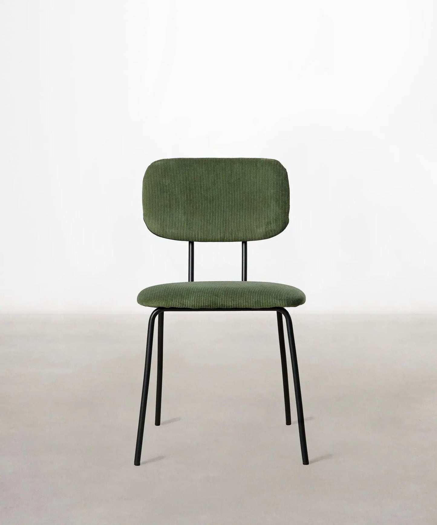 55795443761538 Silla de Comedor en Tela y Metal Jimena Sillas tapizadas Northdeco