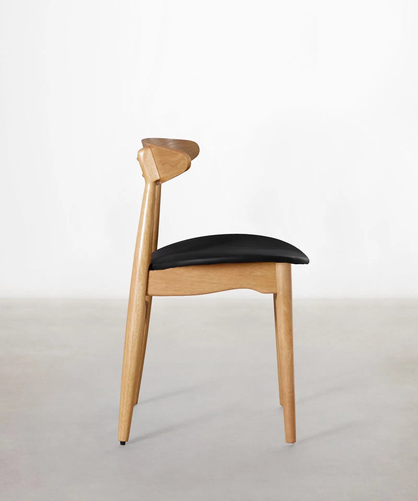 48289695793489 Silla de Comedor en Madera Acolchada Kyoto Sillas de Madera Northdeco