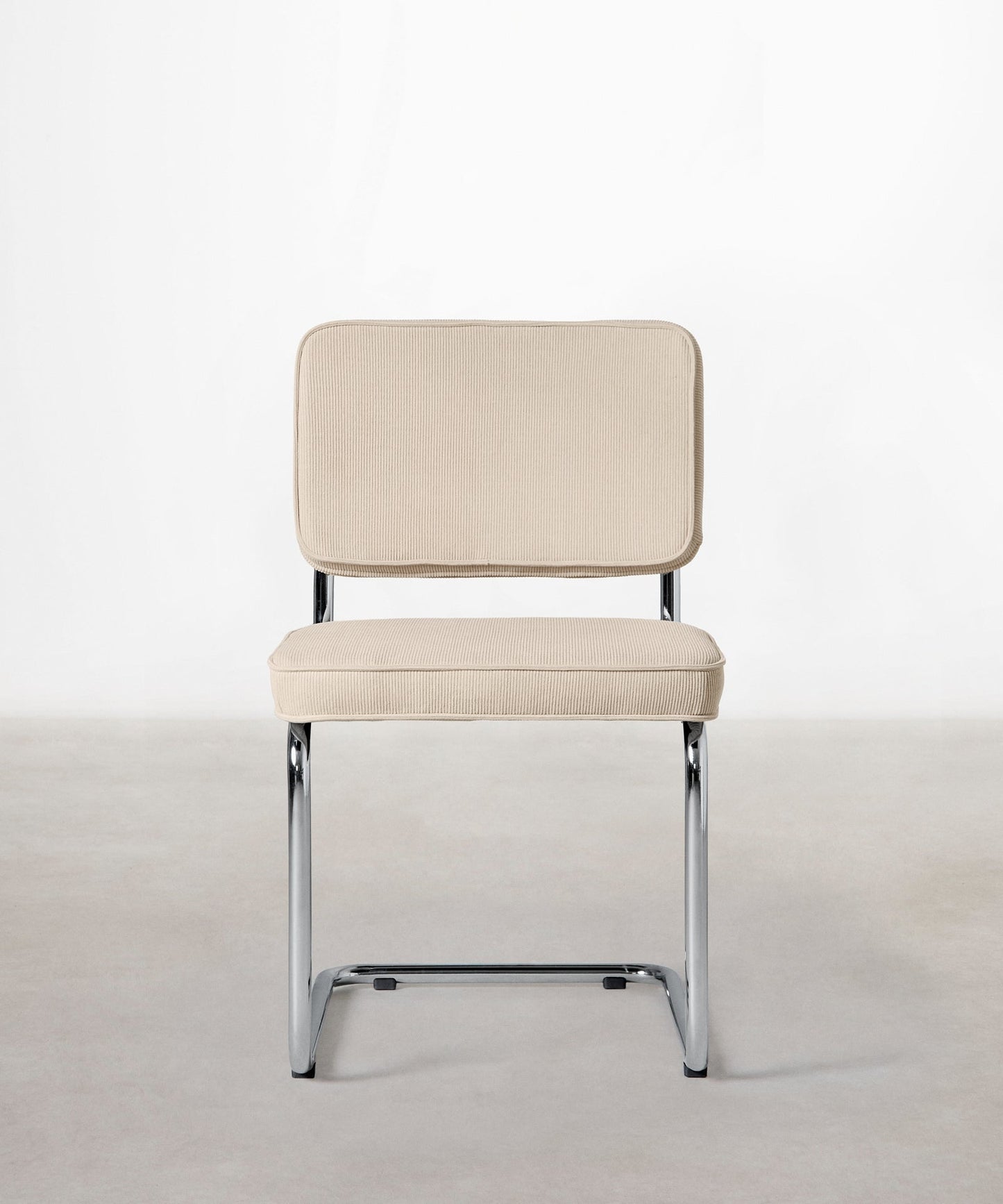 56626077335938 Silla de Comedor Tela de Pana y Metal Anela Sillas tapizadas Northdeco