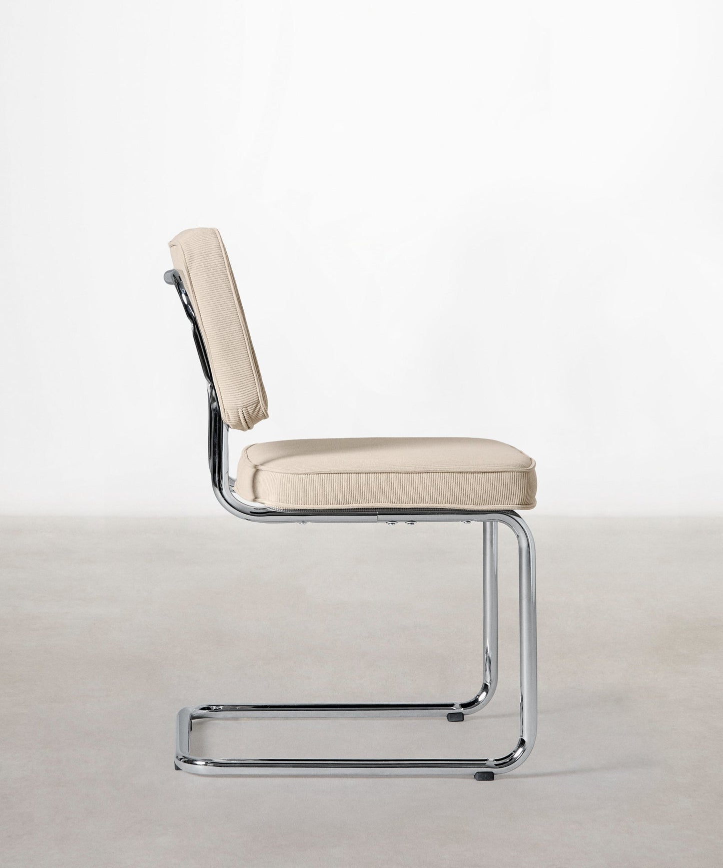 56626077335938Silla de Comedor Tela de Pana y Metal Anela Sillas tapizadas Northdeco