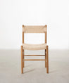 55636029636994 Silla de Comedor en Madera y Cuerda Trenzada Alona  Northdeco