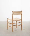55636029636994 Silla de Comedor en Madera y Cuerda Trenzada Alona  Northdeco