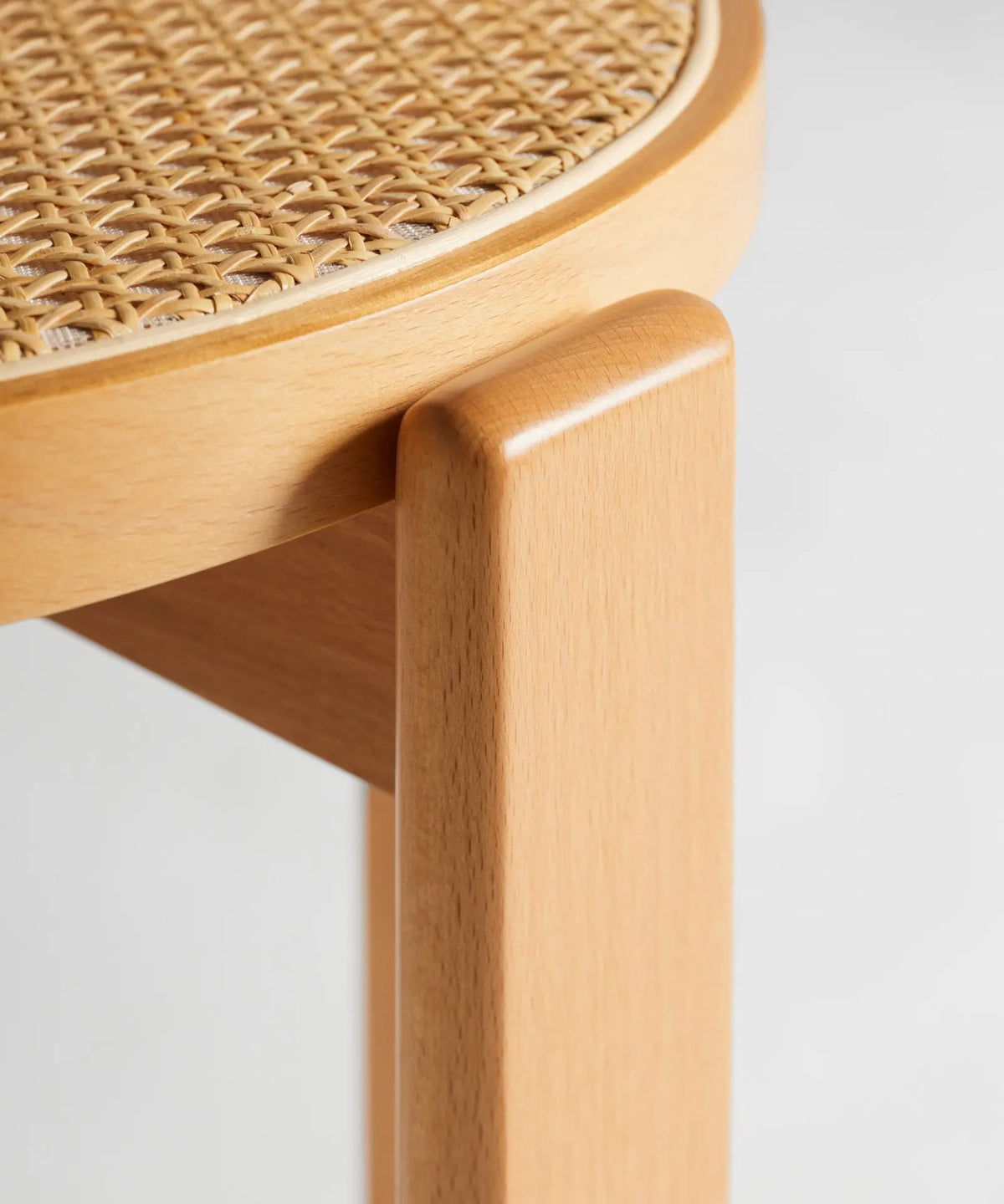 56822436200834 Silla de Comedor en Madera y Ratán Delia Sillas de Madera Northdeco