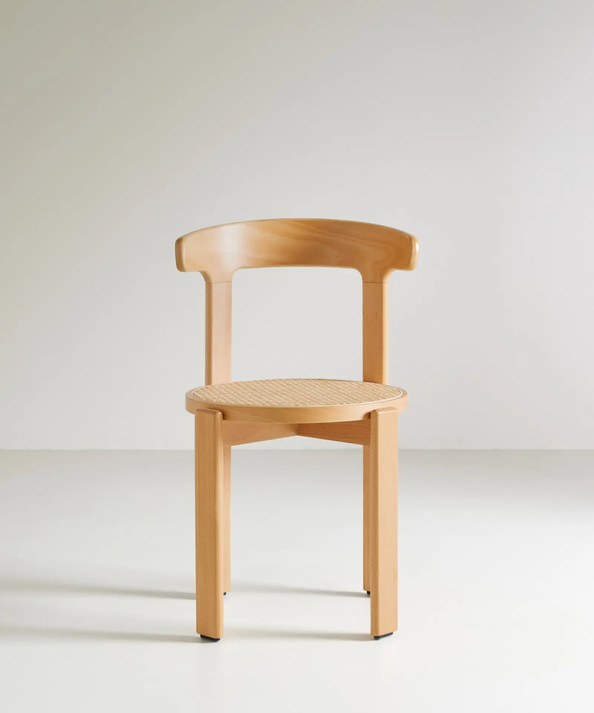 56822436200834 Silla de Comedor en Madera y Ratán Delia Sillas de Madera Northdeco