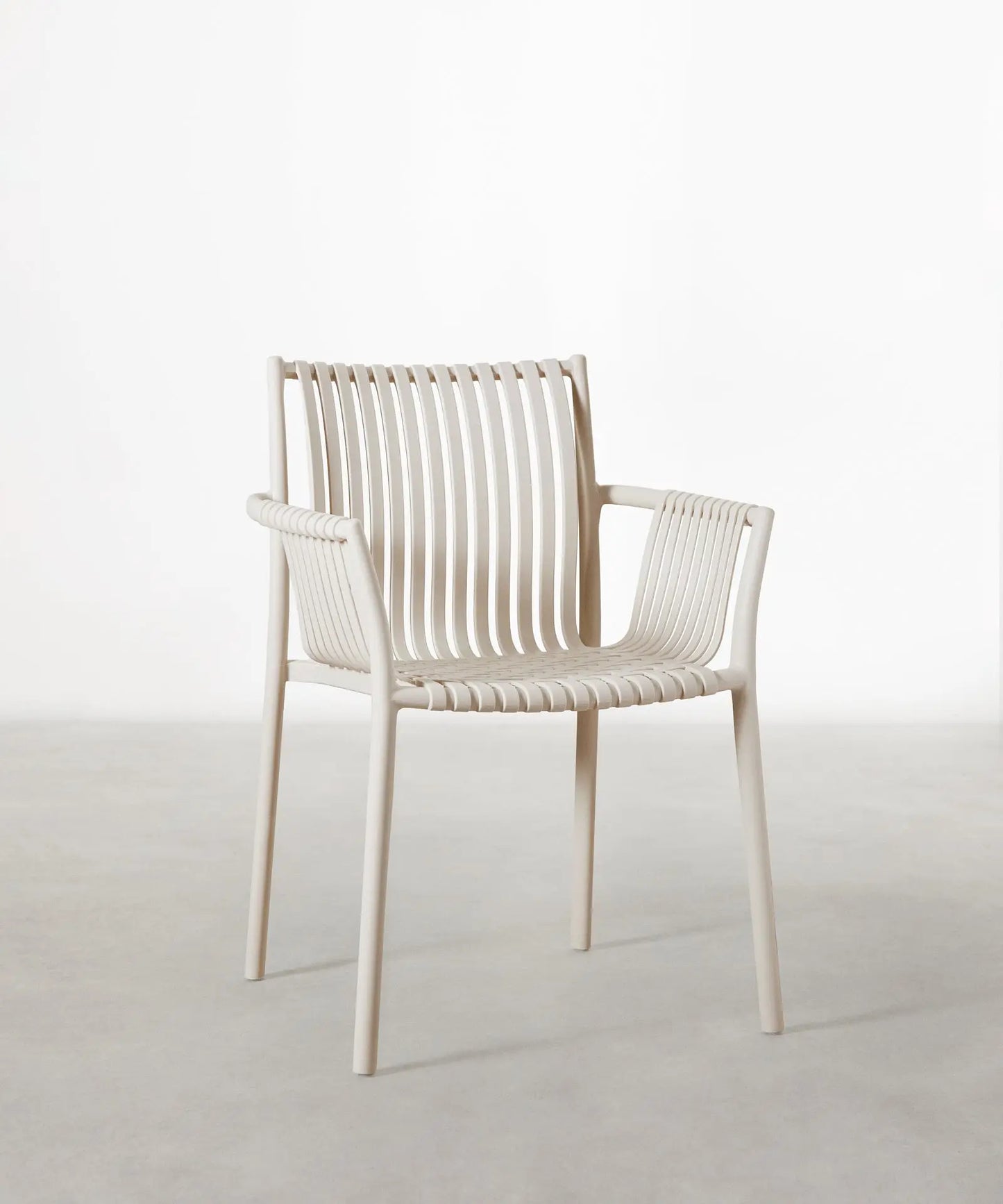 55771432026498 Silla de Polipropileno con Reposabrazos Salma Sillas de Plástico Northdeco