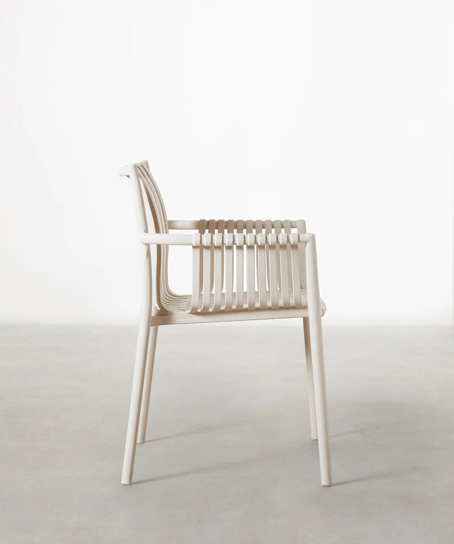 55771432026498 Silla de Polipropileno con Reposabrazos Salma Sillas de Plástico Northdeco