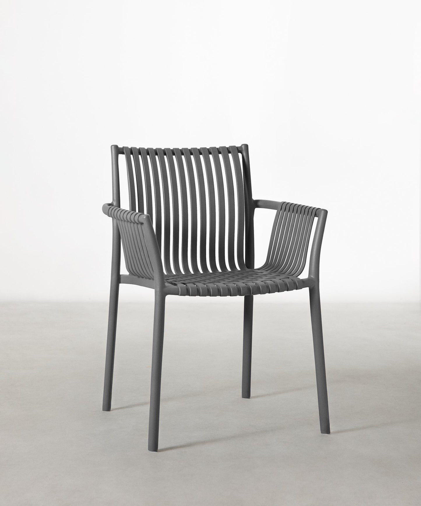 55771541832066 Silla de Polipropileno con Reposabrazos Salma Sillas de Plástico Northdeco