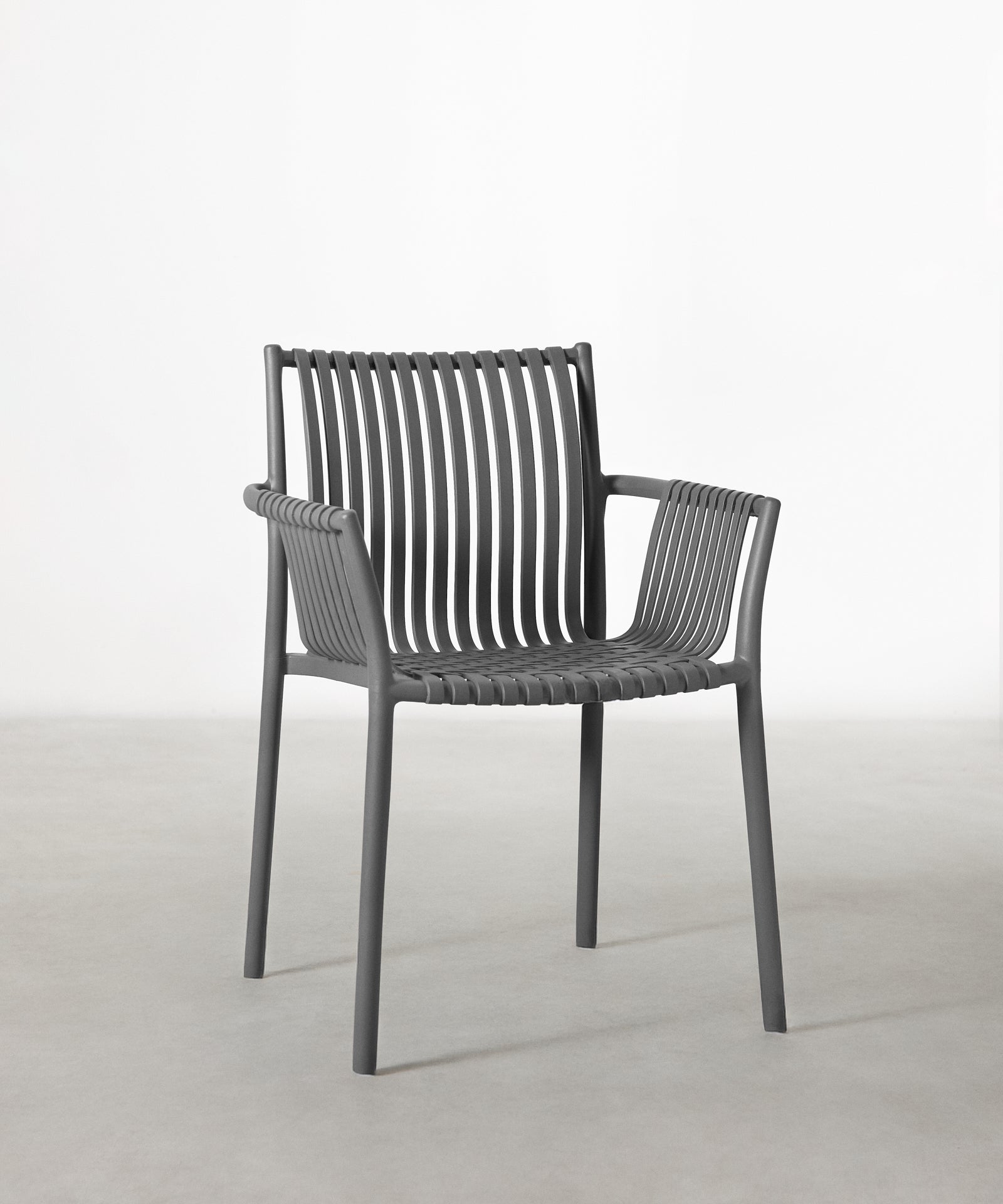 55771541832066 Silla de Polipropileno con Reposabrazos Salma Sillas de Plástico Northdeco